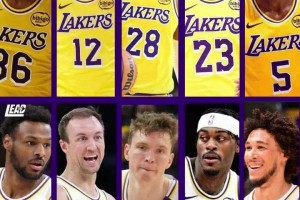 77里夫斯都没了！詹姆斯领衔湖人潜在季后赛阵容，能赢几场球？